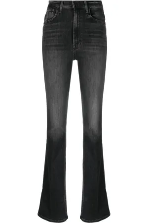 Mother Logo-tag flared jeans