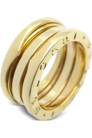 Bvlgari 2010s 18K yellow B-Zero1 ring