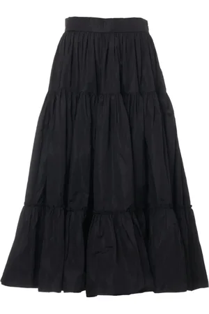 Prada 2020 layered maxi skirt
