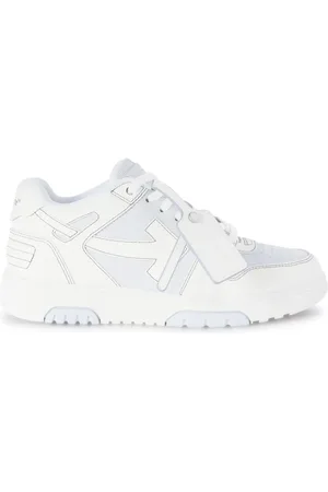 OFF-WHITE Out Of Office leather sneakers