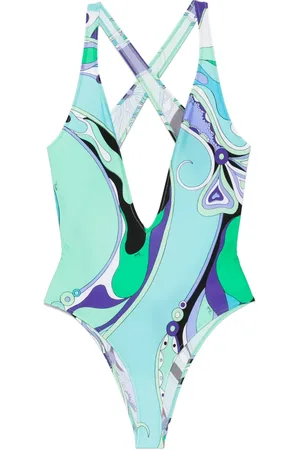 Puccini Graphic-print swimsuit