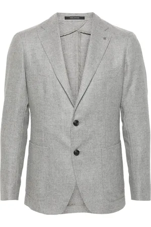 TAGLIATORE Brooch-detail blazer