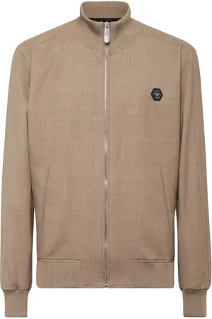 Philipp Plein Logo-patch jacket