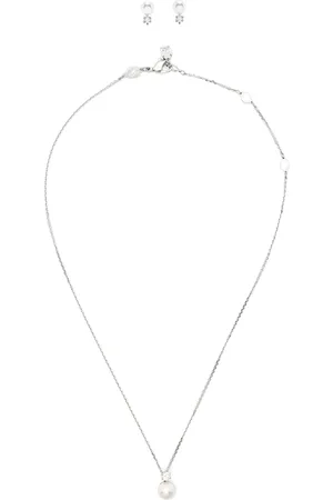 Swarovski Matrix earrings and necklace set