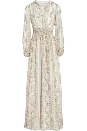 Giambattista Valli Kaleido Blend-print silk maxi dress