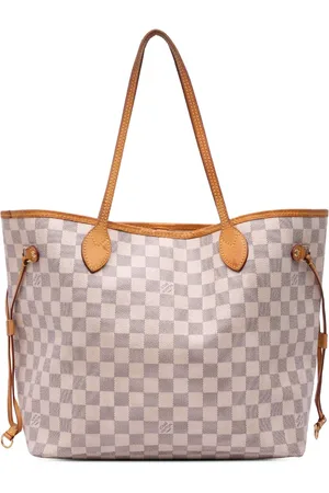 LOUIS VUITTON 2012 Damier Azur Neverfull MM tote bag