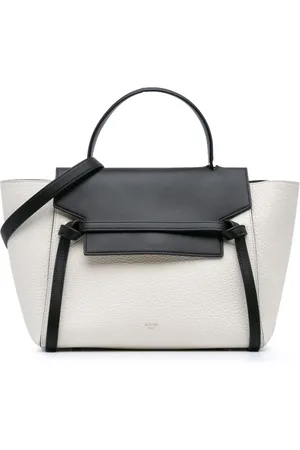 Céline 2017 Mini Bicolor Leather Belt satchel