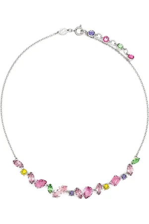 Swarovski Gema mixed-cuts crystal necklace