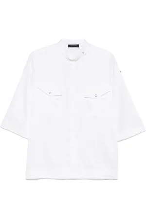 BARBARA BUI Band-collar shirt
