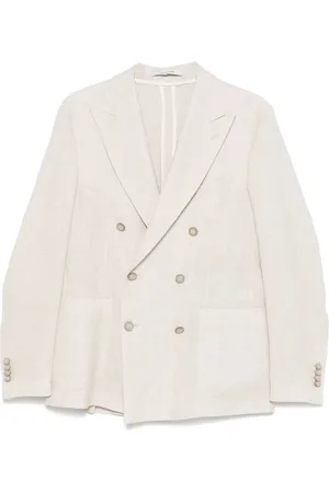 TAGLIATORE Basket-weave blazer
