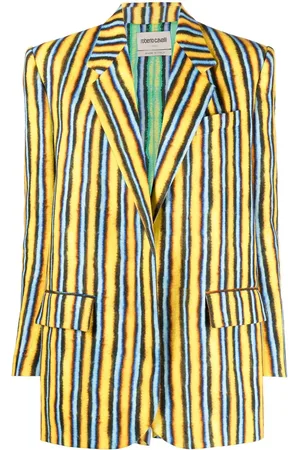 Roberto Cavalli Stripe-print blazer
