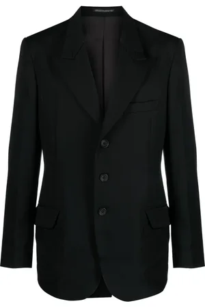 YOHJI YAMAMOTO Peak-lapels wool blazer