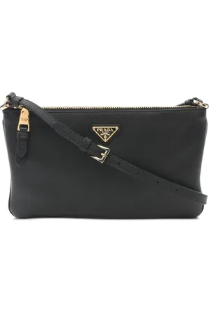Prada 2010s leather shoulder bag