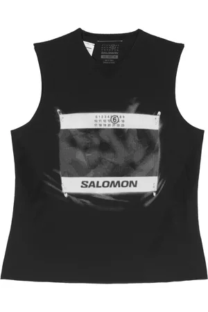Maison Margiela X Salomon logo-print tank top