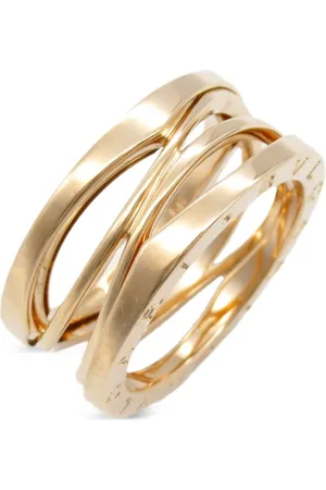 Bvlgari 2010s 18K rose gold B-Zero1 ring