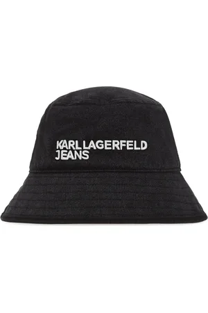 Karl Lagerfeld Logo-embroidered bucket hat