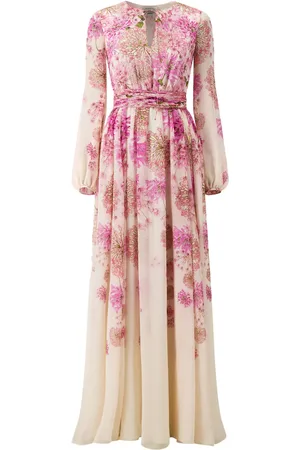 Giambattista Valli Saint-R??my silk maxi dress