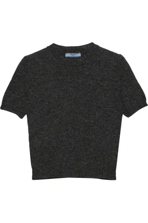 Prada Short-sleeve cashmere top