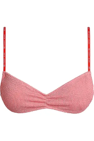 Tommy Hilfiger Seersucker bikini top