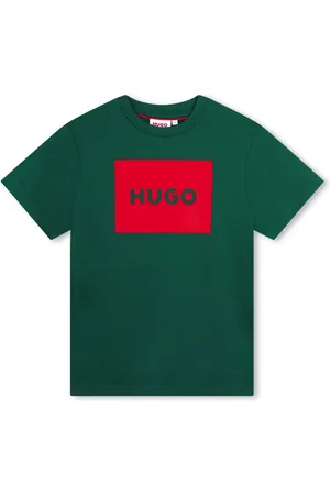 HUGO BOSS Logo-print cotton T-shirt