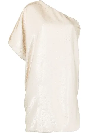 The Frankie Shop One-shoulder sequined mini dress