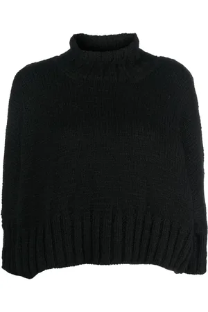YOHJI YAMAMOTO Roll-neck wool jumper