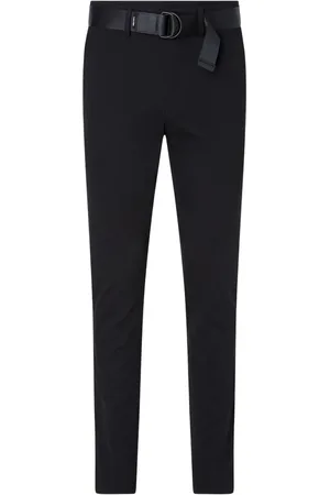 Calvin Klein Slim-leg belted trousers