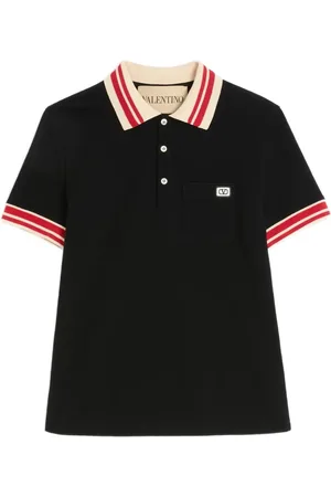 VALENTINO GARAVANI VLogo Signature-patch polo shirt