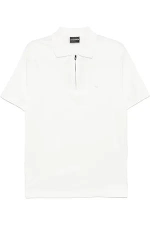 Emporio Armani Logo-patch polo shirt