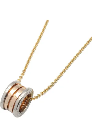 Bvlgari 2010s 18K B-zero1 necklace