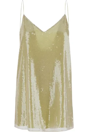 MVP Wardrobe Sequin-embellished mini dress