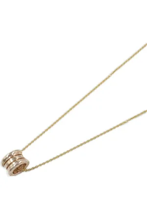 Bvlgari 2010s 18K rose B-Zero1 necklace