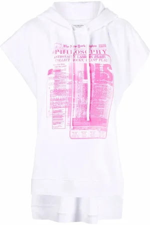Serafini Logo-print sleeveless hoodie