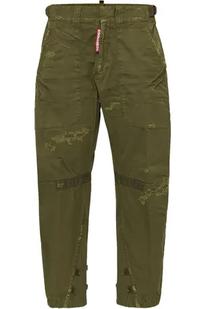 Dsquared2 Distressed straight-leg trousers