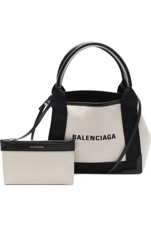 Balenciaga 2010s Navy XS canvas tote bag