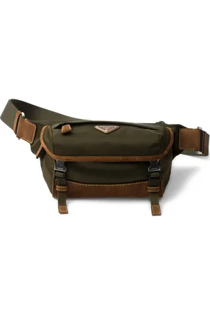 Prada Small canvas utility shoulder bag