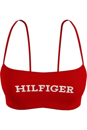 Tommy Hilfiger Logo-print bikini top