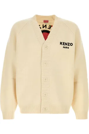 Kenzo Logo-embroidered cardigan