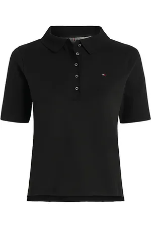 Tommy Hilfiger Logo-embroidered polo top
