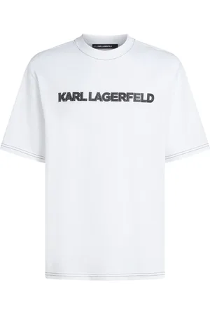 Karl Lagerfeld Contrast-stitching T-shirt