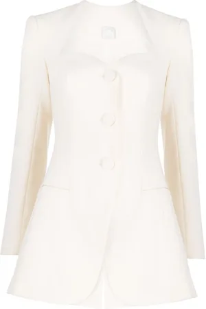 HUISHAN ZHANG Kim sweetheart-neck jacket