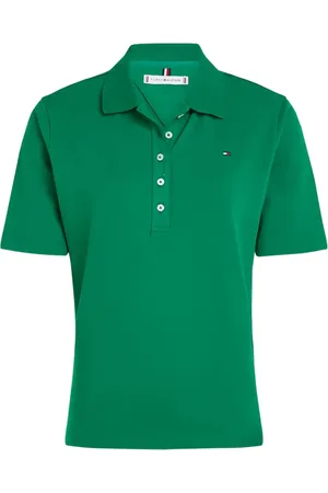 Tommy Hilfiger Logo-embroidered polo top