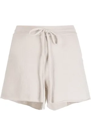 Teddy Cashmere Portofino drawstring cashmere shorts