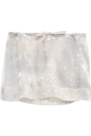 Paloma Wool Silk-blend mini skirt