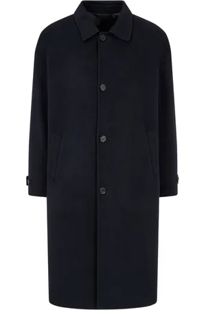 Studio Tomboy Classic-collar single-breasted coat