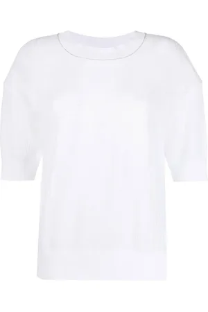 Fabiana Filippi Semi-sheer knitted T-shirt