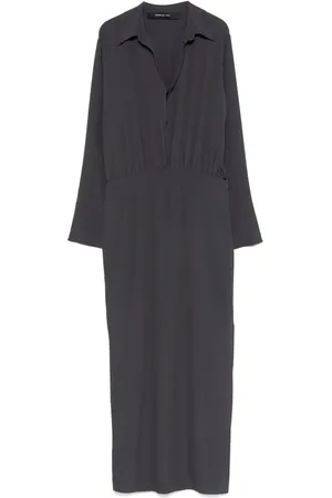 FEDERICA TOSI Crepe maxi dress