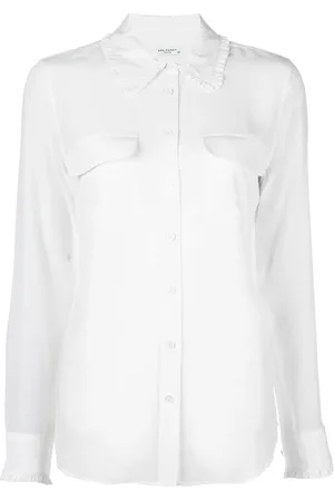 Equipment Signature slim-fit silk shirt