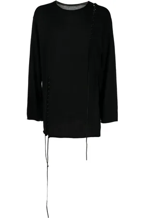 YOHJI YAMAMOTO Braid-detail sweatshirt