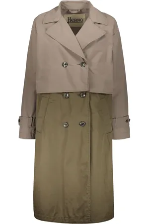 HERNO Layered rain coat